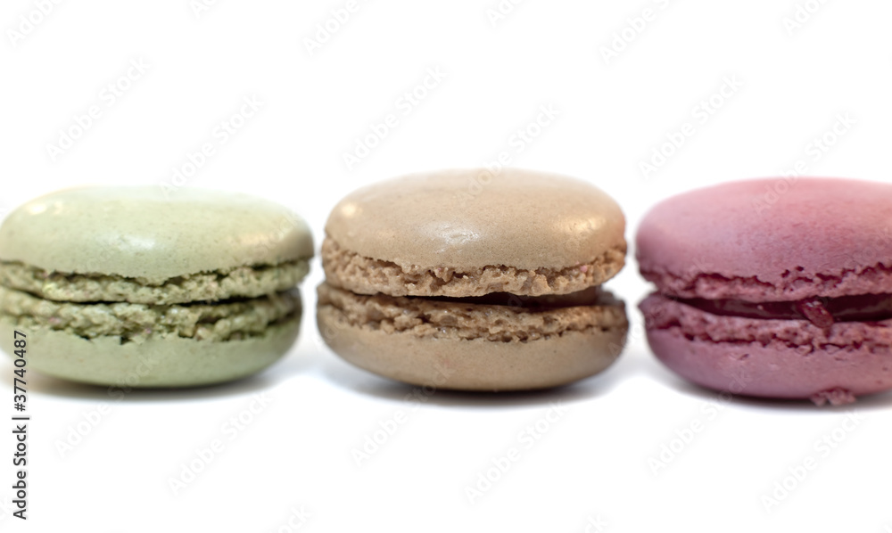 macarons parfum de fruits