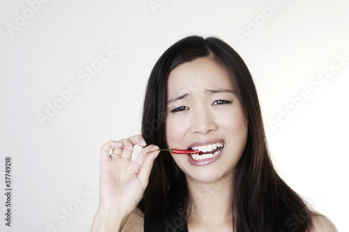 young chinese woman