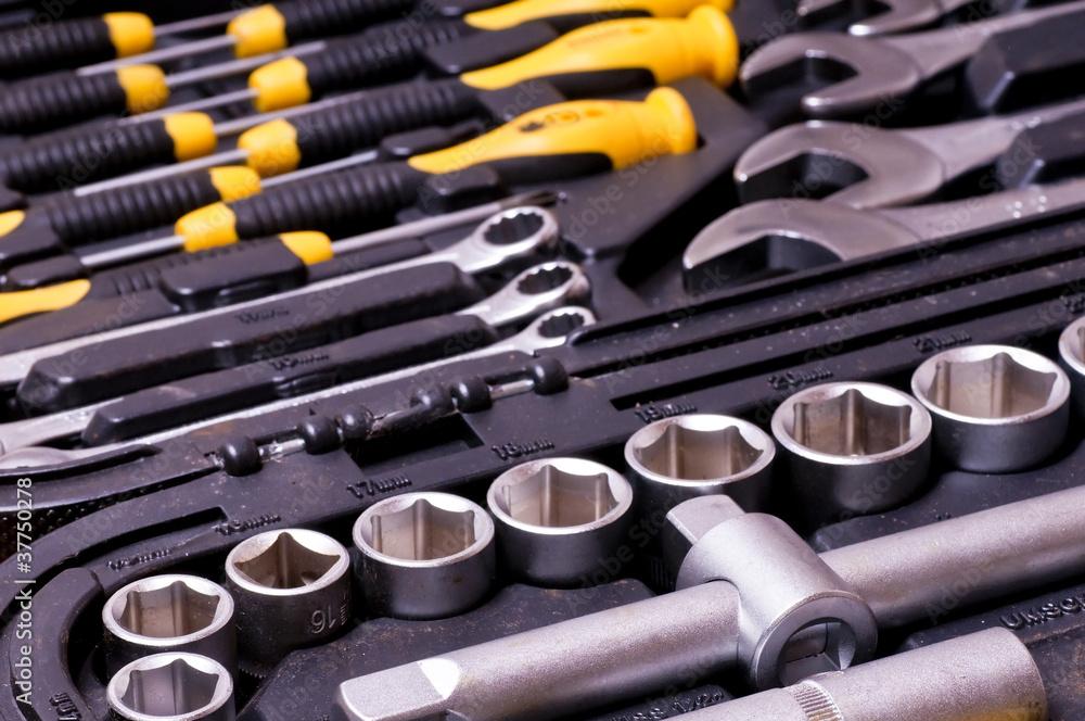 Fototapeta premium Werkzeugkiste