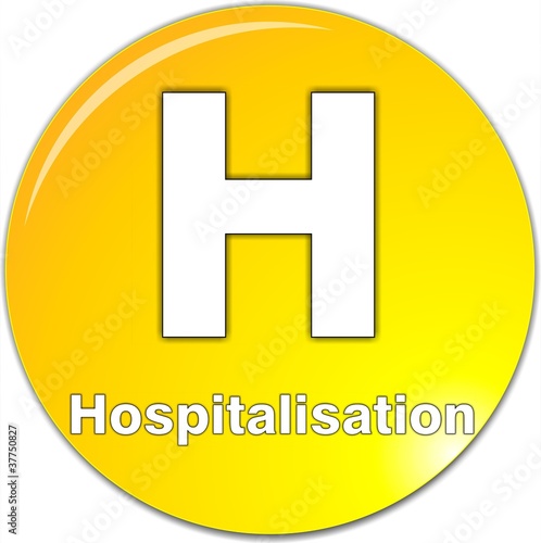 bouton hopital/hospitalisation