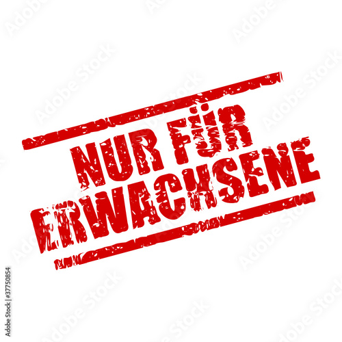 stempel eckig nur für erwachsene I
