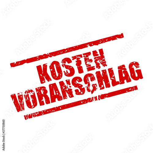 stempel eckig kostenvoranschlag I