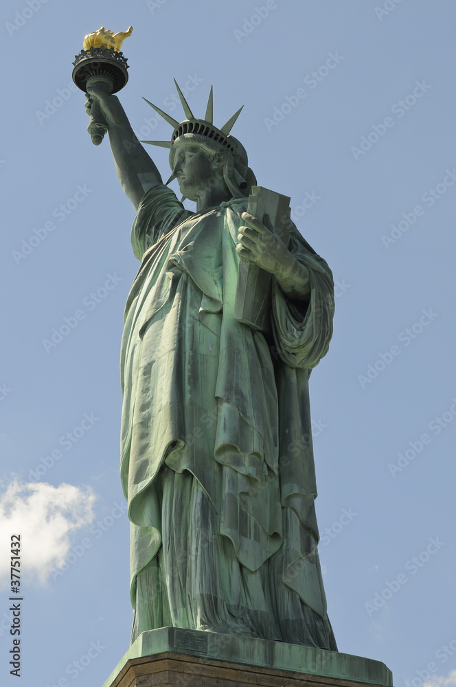Obraz premium Freiheitsstatue, Liberty Island, New York, USA