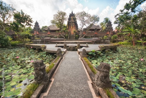 Hindu temple in Ubud, Bali, Indonesia
