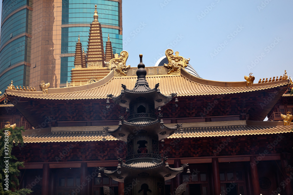 Large Incense Burner Jing An Temple Shanghai China Large Incense Burner Jing An Temple Shanghai China