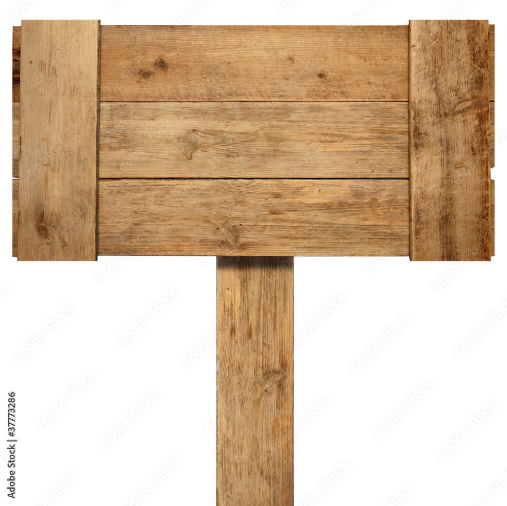 Old weathered wood sign Old weathered wood sign