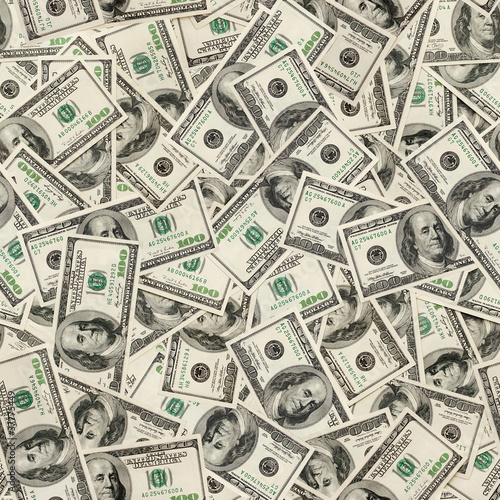 Dollars seamless background.