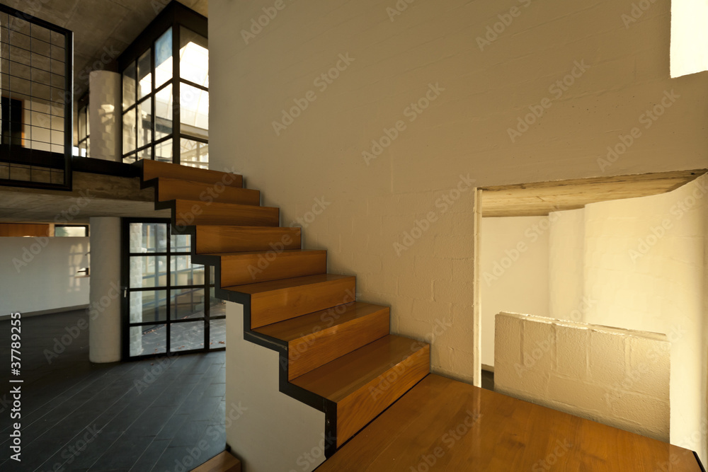 Obraz premium interior modern empty villa