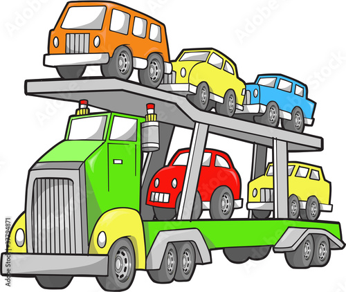 Big Truck Vector Illustration