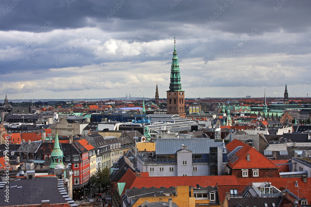 Fototapeta premium Copenhagen skyline