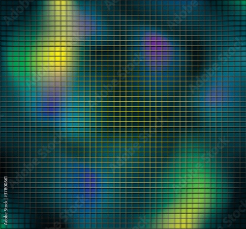abstract background with wire grid
