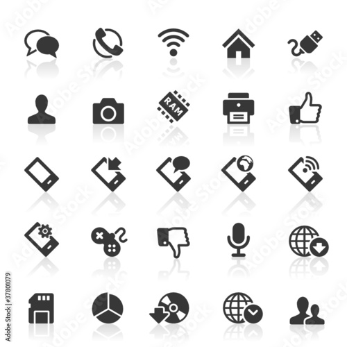 Black Web Icons