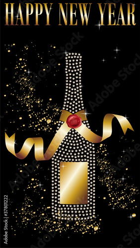 Happy New Year celebration.