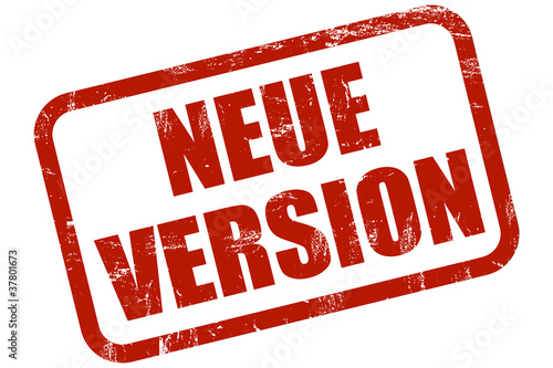 Tablou pe pânză Grunge Stempel rot NEUE VERSION