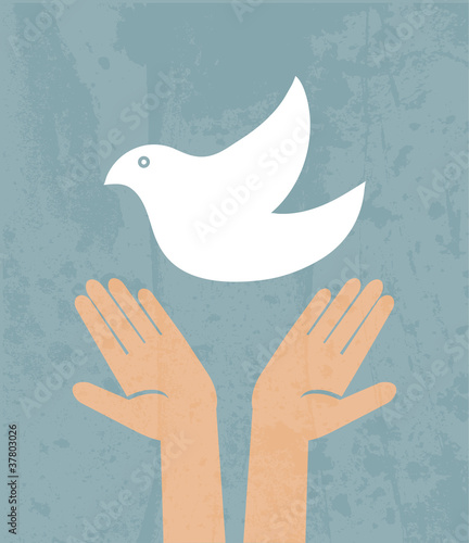 Dove of Peace Vector