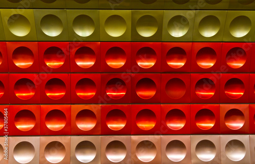 Canvas Print Background from Prague Metro, Czech Republic