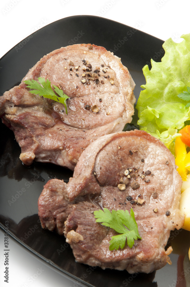 steak with vegetables steak with vegetables