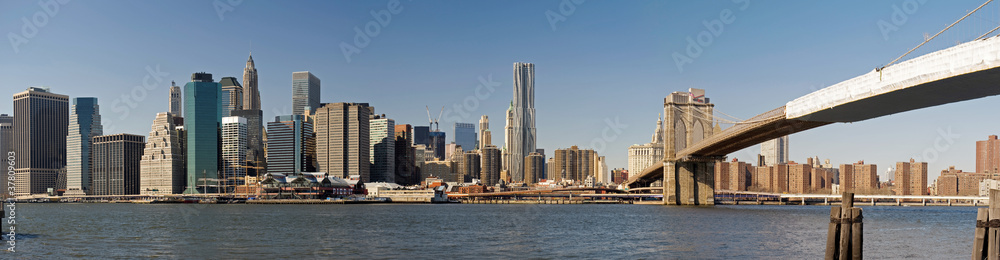 Naklejka premium New York Skyline