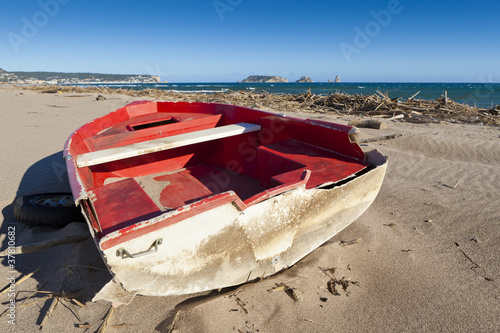 Fotografie The red boat