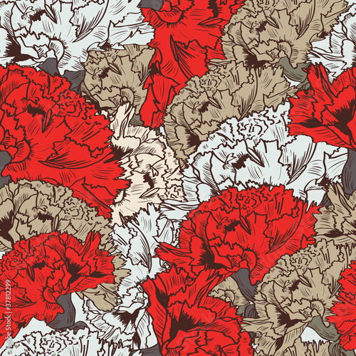 Seamless floral texture
