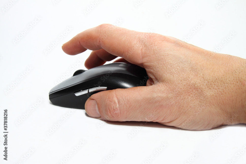 computer mouse on white background computer mouse on white background