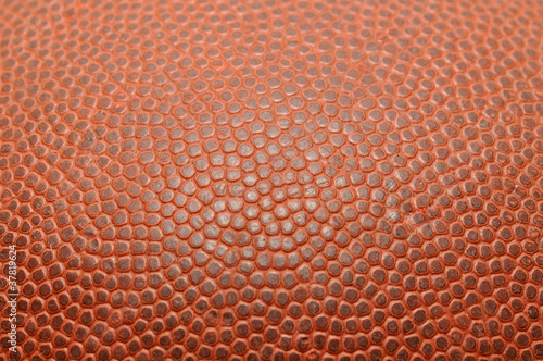 Detailed macro of american football