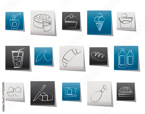 Dairy Products - Food and Drink icons