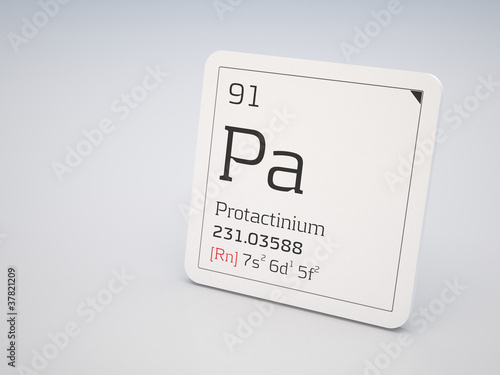 Protactinium - element of the periodic table