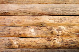 Ściana z drewna