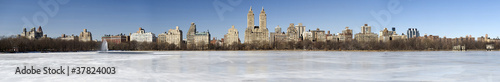 Central Park in winter, New York