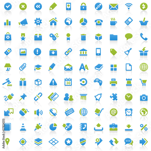100 Black Website Icons