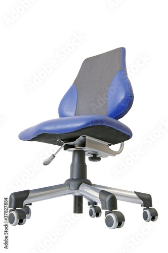 Office chair isolated on a white