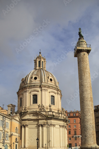 Traian column in Rome, Italy (ID: 37838204)