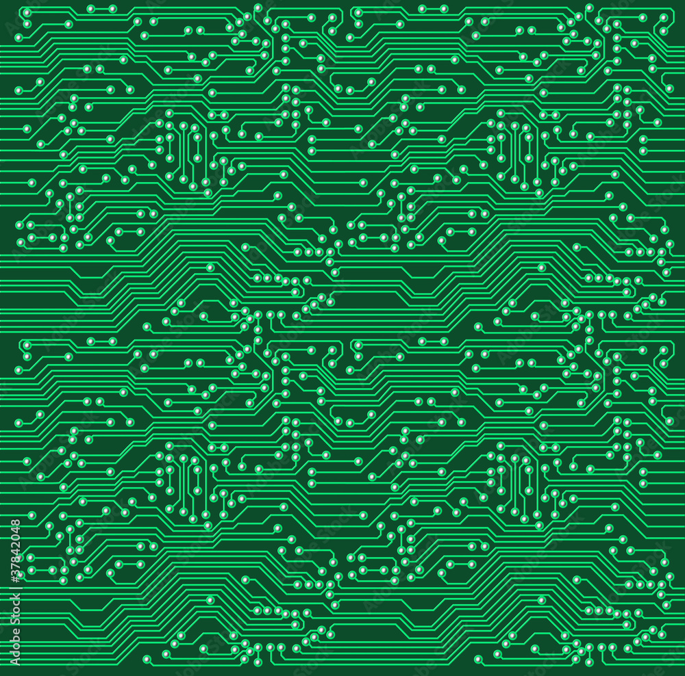 Repeating Circuit Pattern Repeating Circuit Pattern