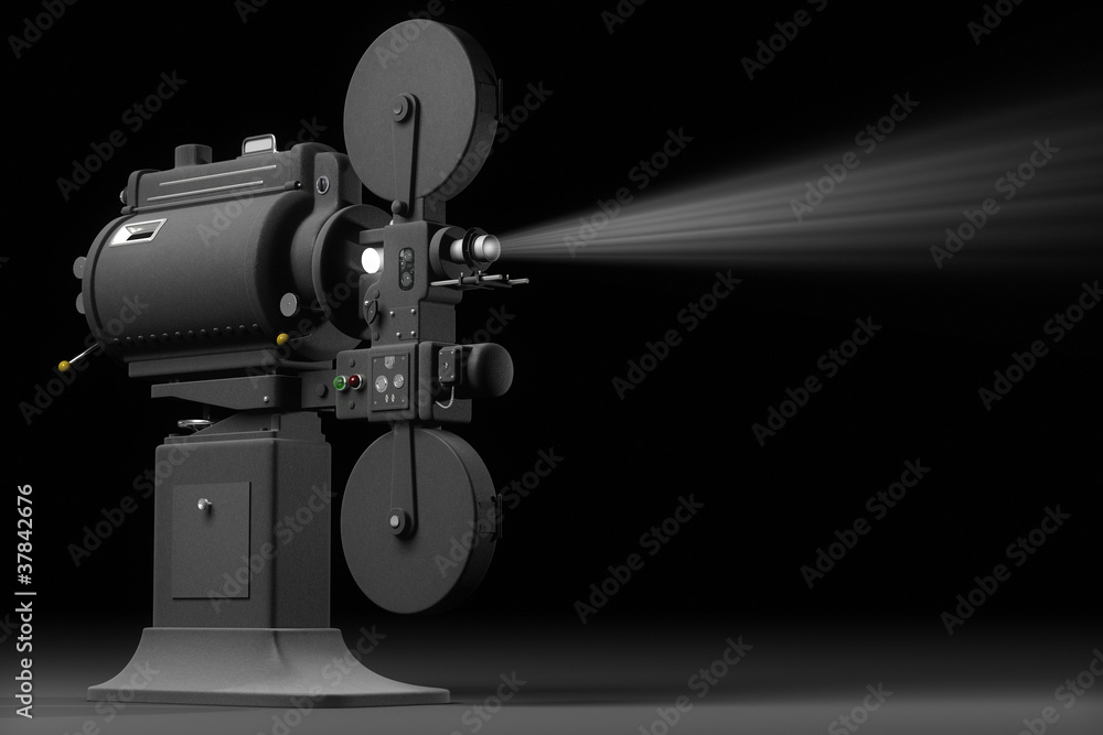 Fototapeta premium Industrial Movie Projector