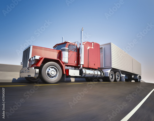 Foto Big 18 wheeler