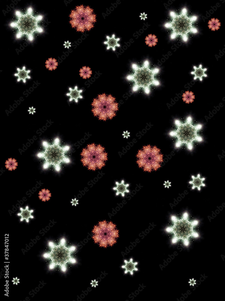 Firework Snowflakes