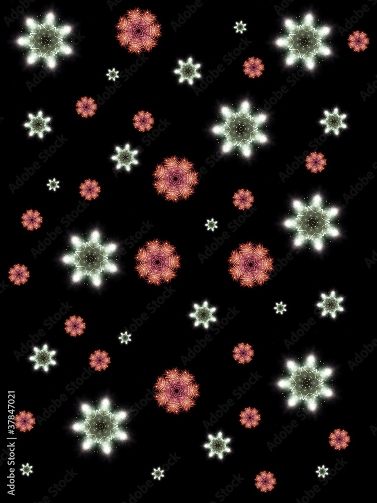 Firework Snowflakes Firework Snowflakes