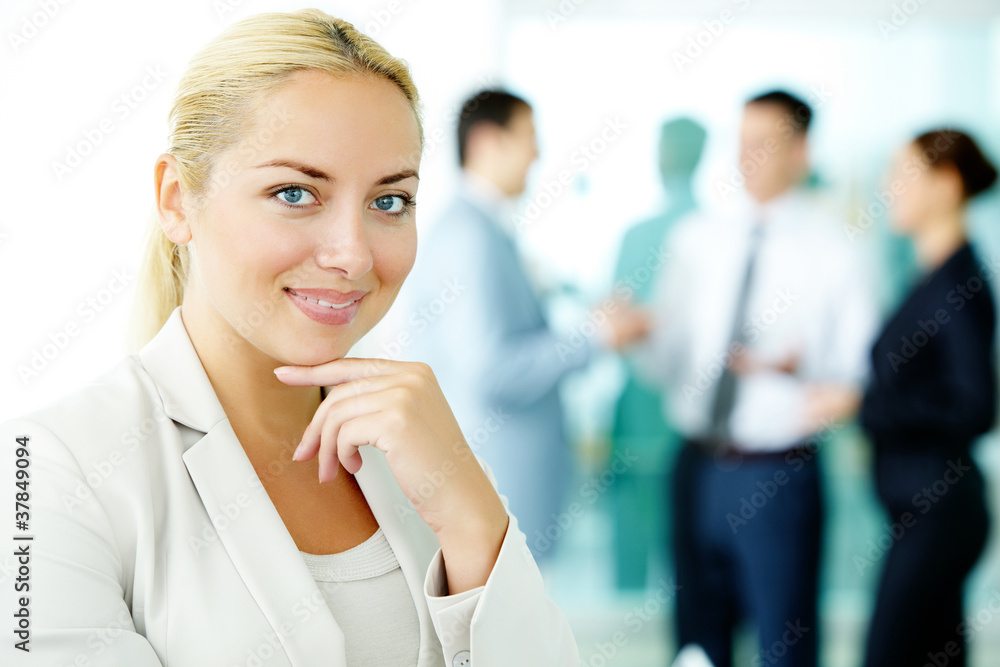 Confident businesswoman Confident businesswoman