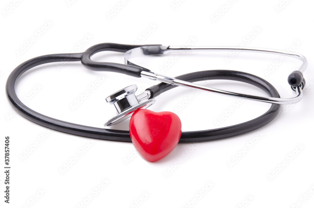 Stethoscope and heart 2 Stethoscope and heart 2