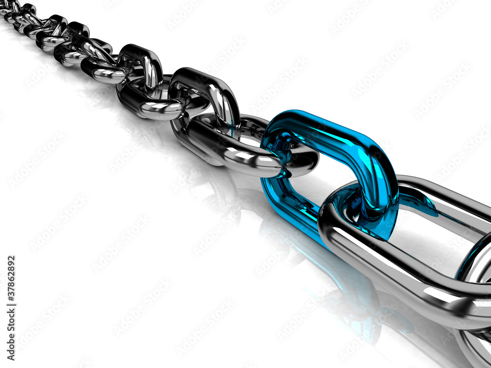 Obraz premium Kette mit starkem Glied