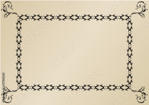 Cornice per decorazioni (vettoriale)