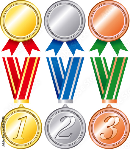 Ranking medal set