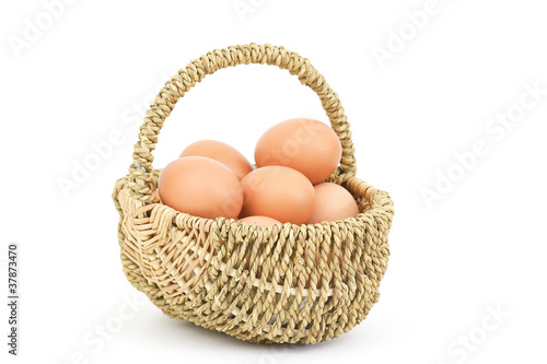 eggs in a basket