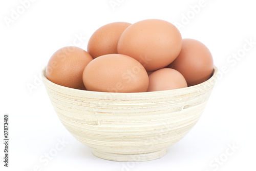 eggs in a bowl