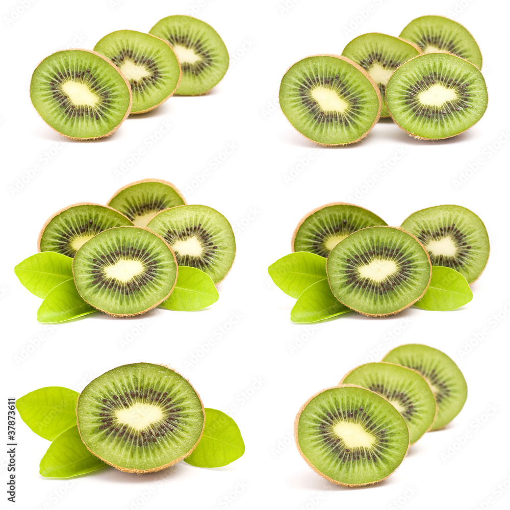 Fototapeta premium kiwi fruits collection