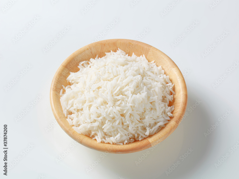 Boiled white rice Boiled white rice
