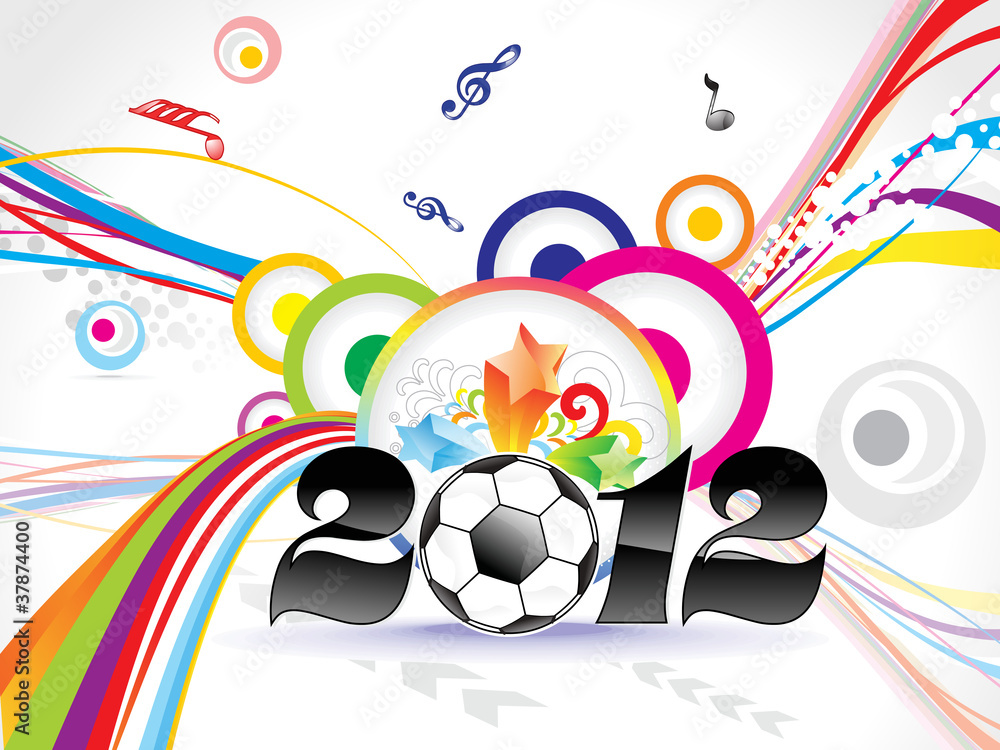Obraz premium abstract colorful new year background