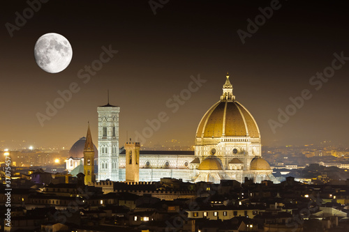 Florence with the Moon