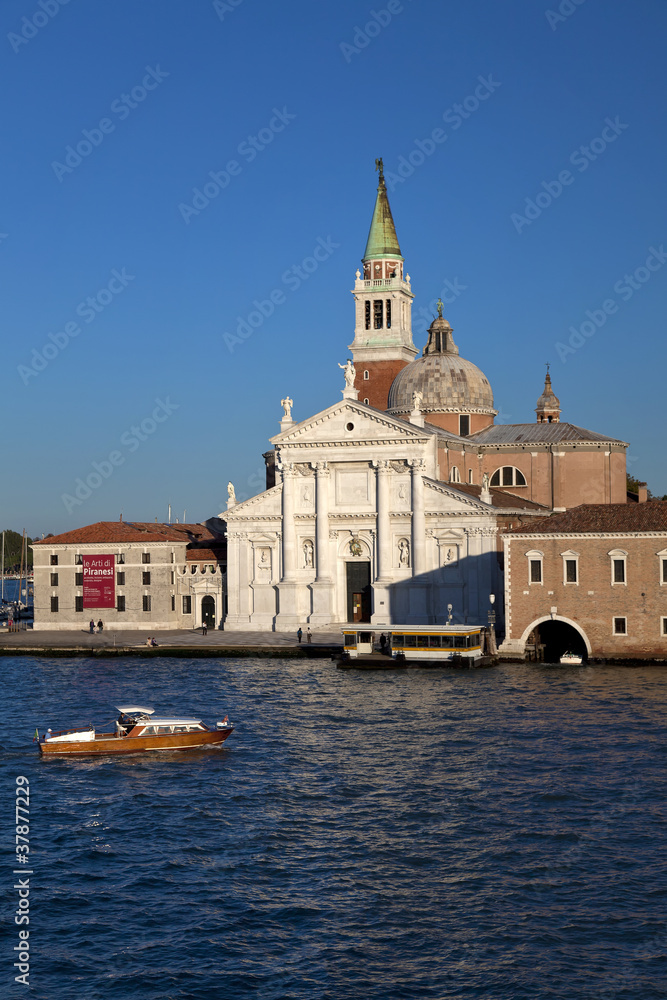San Giorgio Maggiore Church and Bell Tower Grand Canal San Giorgio Maggiore Church and Bell Tower Grand Canal